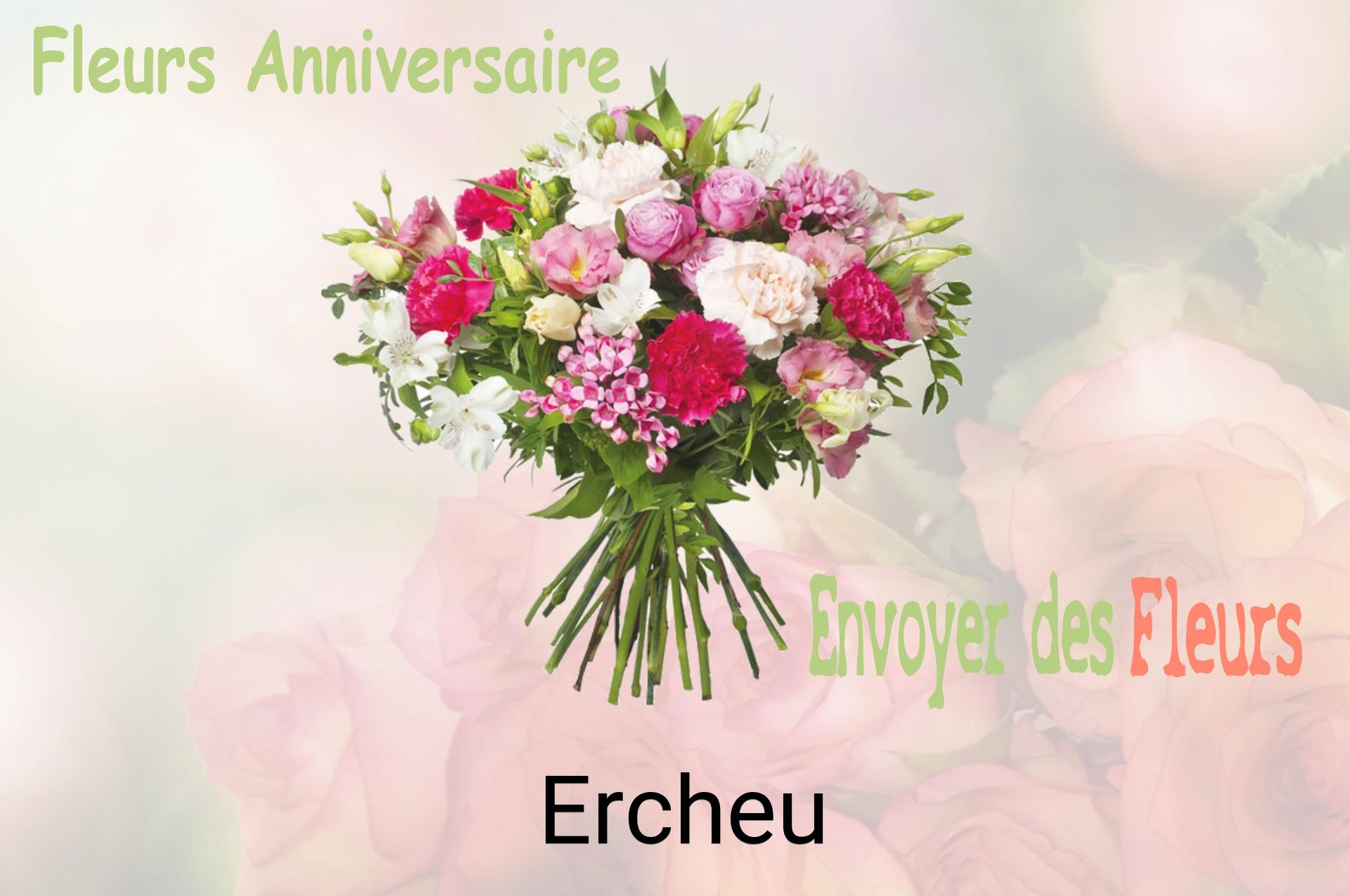 Bouquet de fleurs d’anniversaire livré à Ercheu