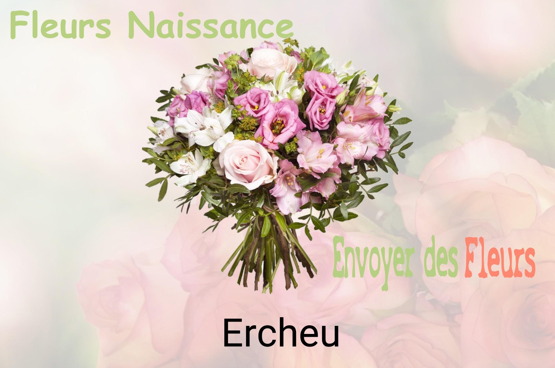 Bouquet de fleurs de naissance livré à Ercheu